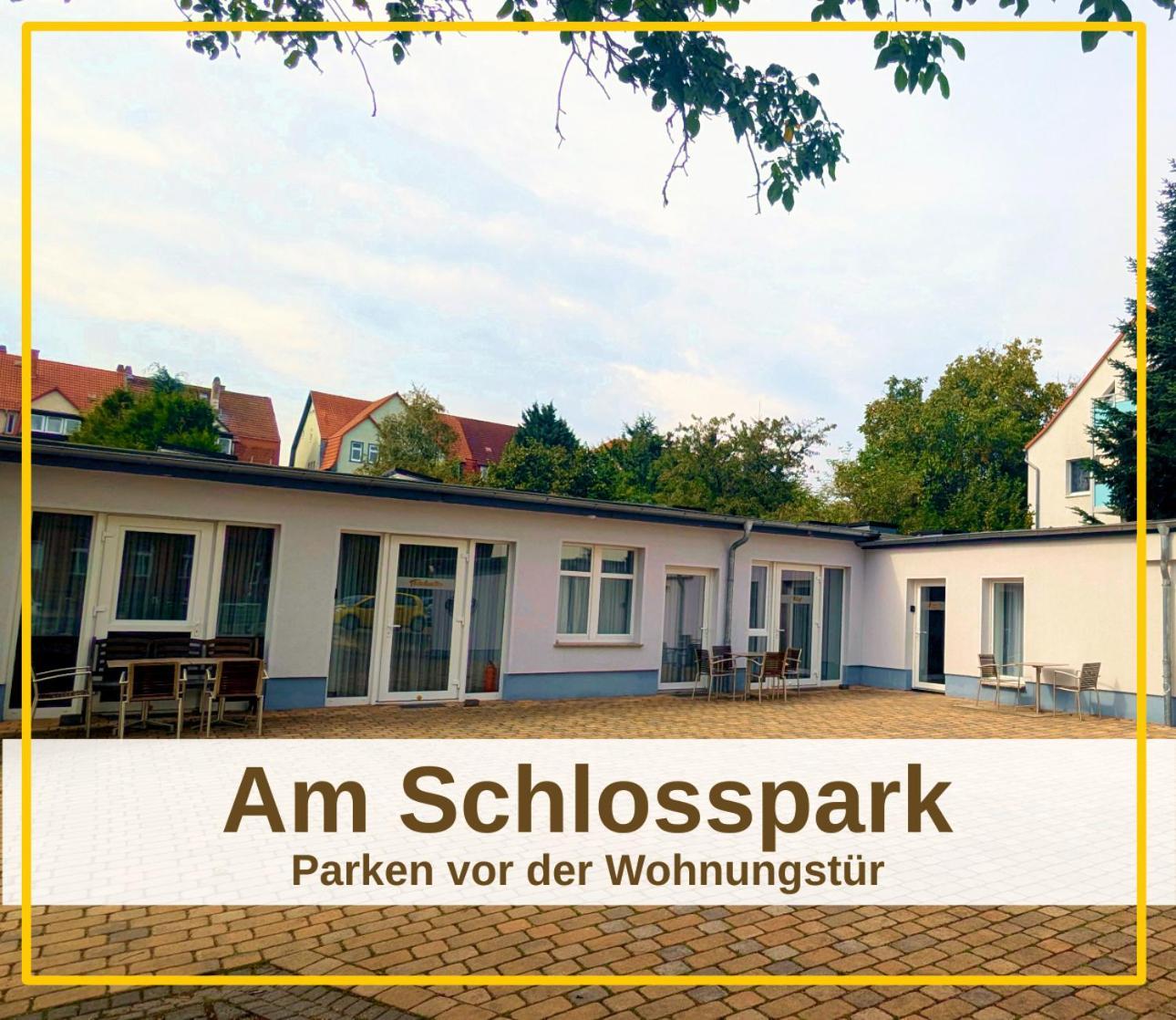 Fewo Urban Gotha-Apartment Ekhof- Am Schlosspark- Parken An Der Der Tuer- Barrierefrei, 900 Meter Zum Bahnhof - Wallbox Extérieur photo